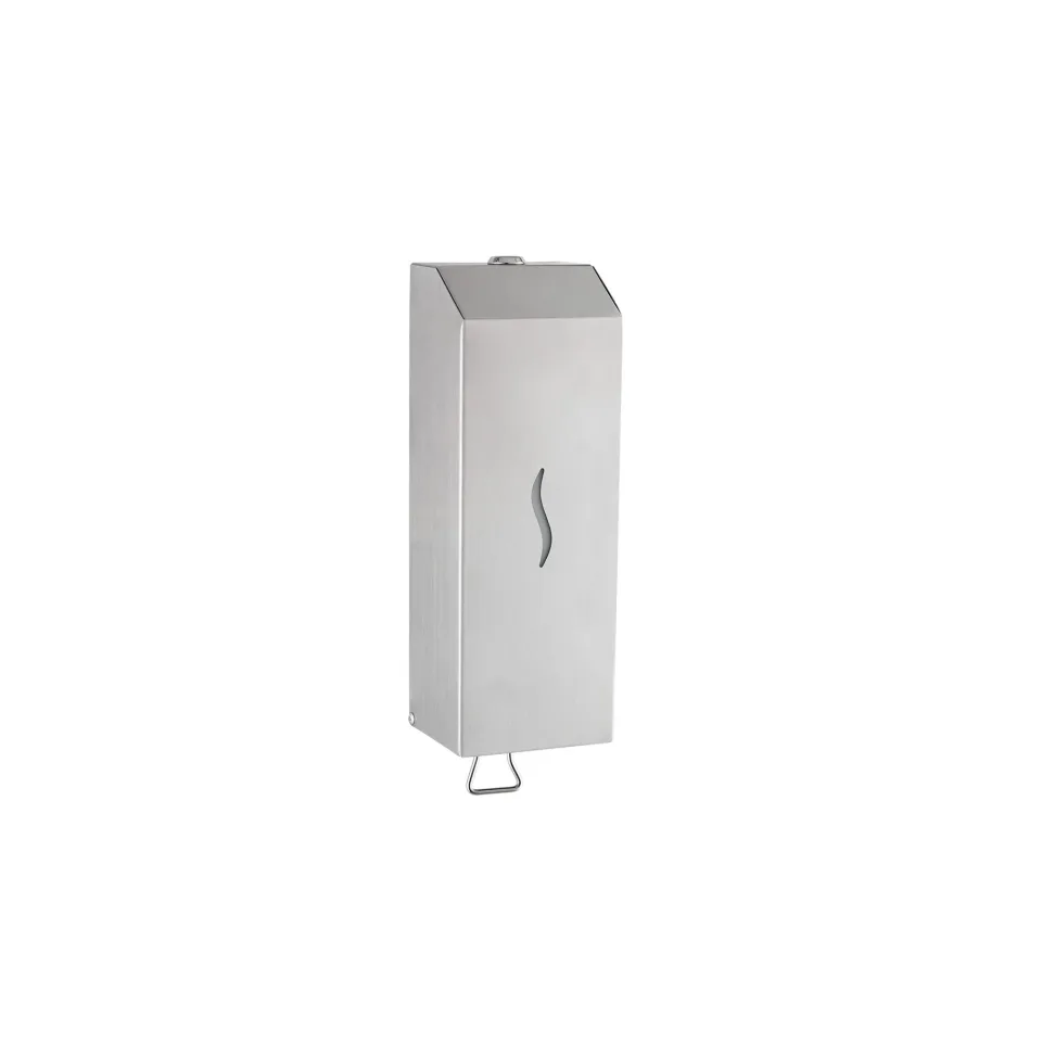 Dispenser pentru săpun lichid Dayco, 8.5 x 10 x 28.5 cm, oțel inoxidabil