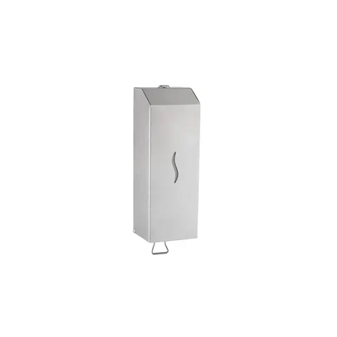 Dispenser pentru săpun spumă Dayco, 8.5 x 10 x 28.5 cm, oțel inoxidabil