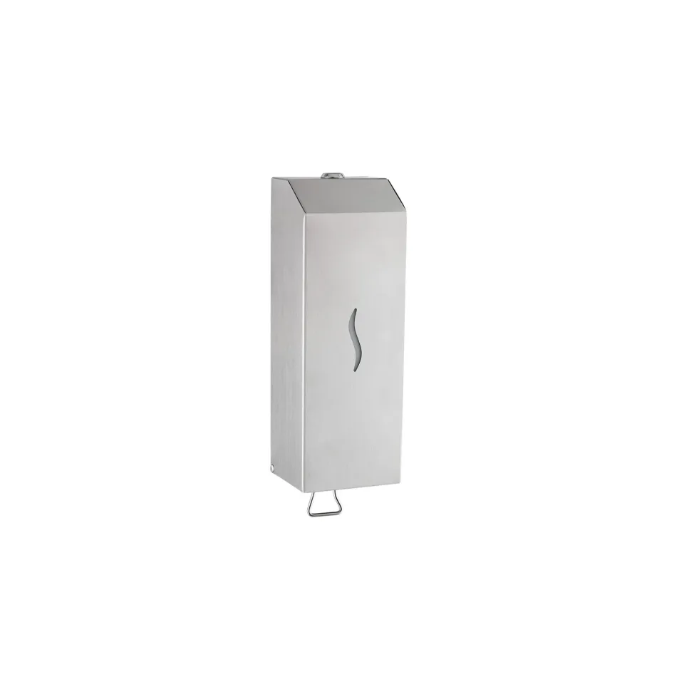 Dispenser pentru săpun spumă Dayco, 8.5 x 10 x 28.5 cm, oțel inoxidabil