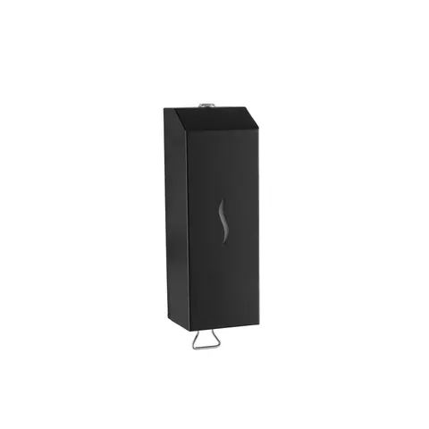 Dispenser pentru săpun spumă Dayco, 8.5 x 10 x 28.5 cm, negru