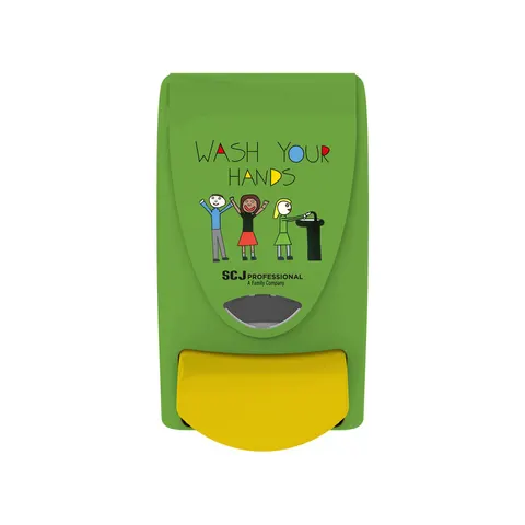 Dispenser pentru săpun spumă SCJohnson Kids Wash, verde, 1 L