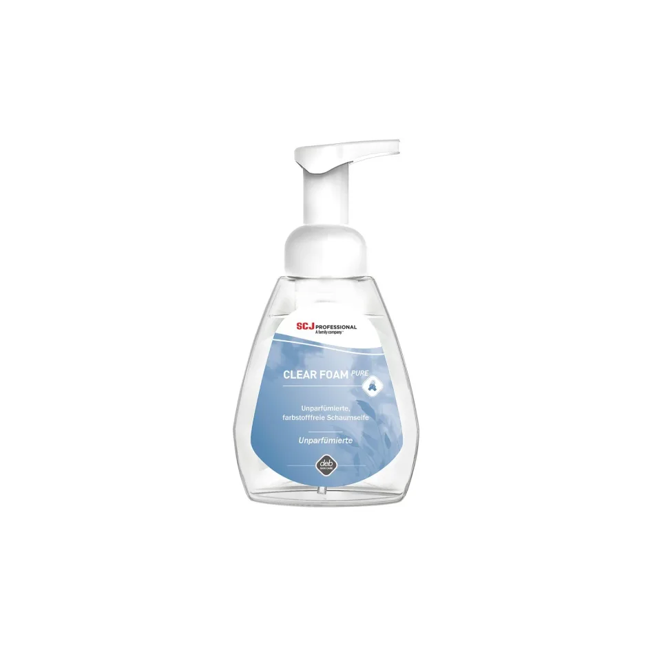 Spumă pentru mâini SCJohnson Clear Foam Pure, fără parfum, 250 ml