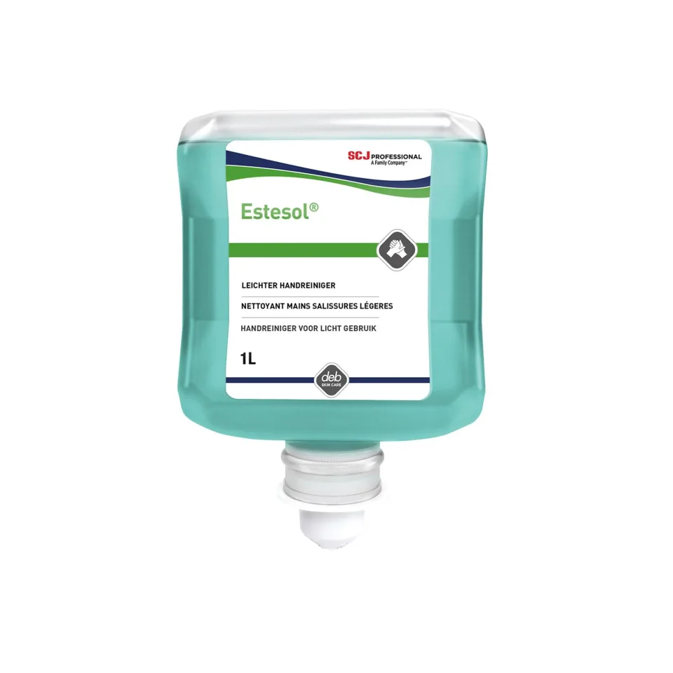 Săpun lichid pentru mâini SCJohnson Estesol, de curățare, 1 L