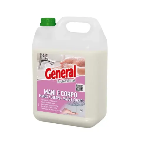 Săpun lichid pentru mâini General și corp Mani e corpo, 5 kg