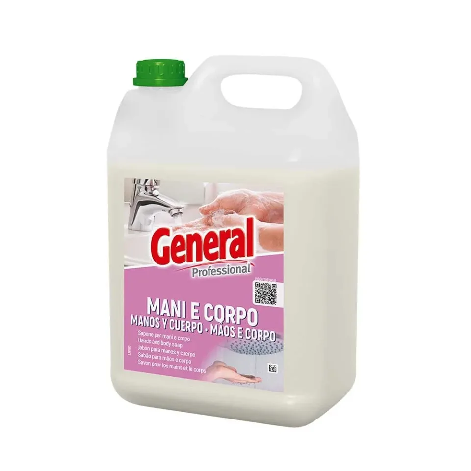 Săpun lichid pentru mâini General și corp Mani e corpo, 5 kg