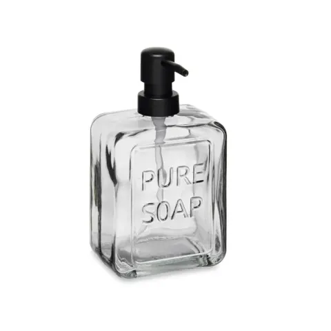 Distribuitor săpun spumant Berilo, plastic, transparent, 570 ml