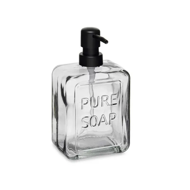 Distribuitor săpun spumant Berilo, plastic, transparent, 570 ml