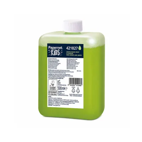 Săpun spumant pentru mâini Papernet Kids, 500 ml