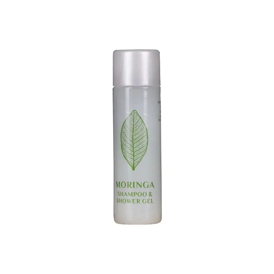 Șampon Moringa și gel de duș 2 în 1, pentru hoteluri, 30 ml