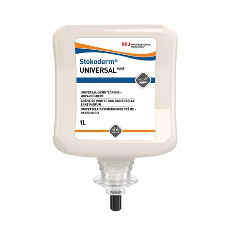 Cremă pentru mâini SCJohnson Stokoderm Universal Pure, protectoare, 1 L