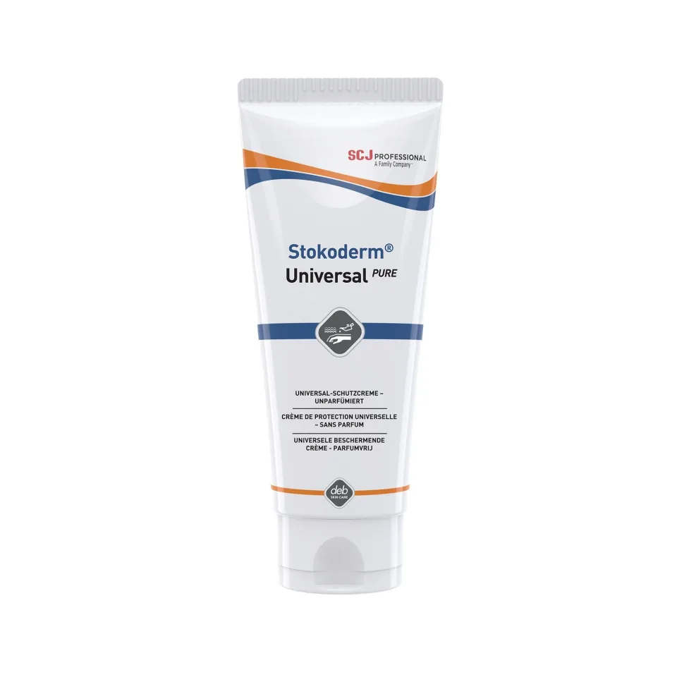 Cremă pentru mâini SCJohnson Stokoderm Universal Pure, protectoare, 100 ml