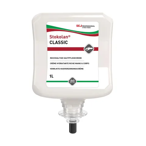 Cremă pentru mâini SCJohnson Stokolan Classic, hrănitoare, 1 L