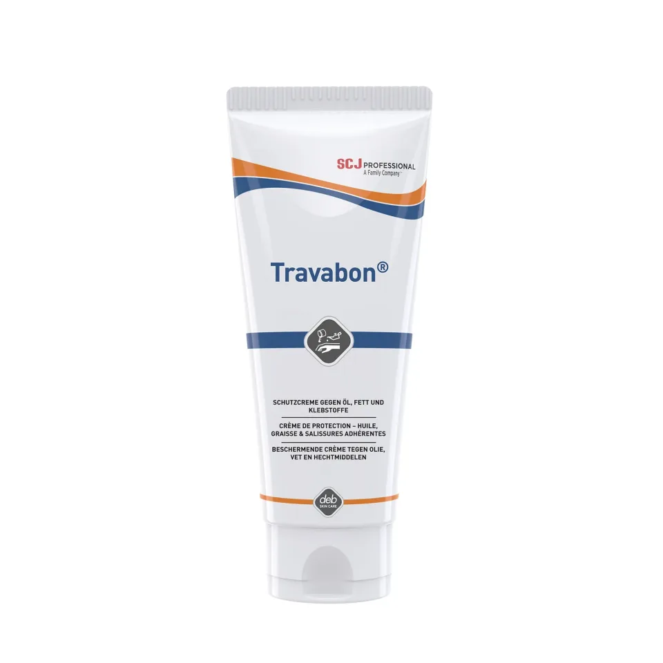 Cremă pentru mâini SCJohnson Travabon Classic, protectoare, 100 ml