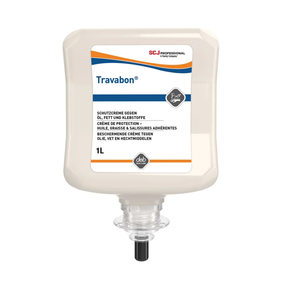 Cremă pentru mâini SCJohnson Travabon Classic, protectoare, 1 L