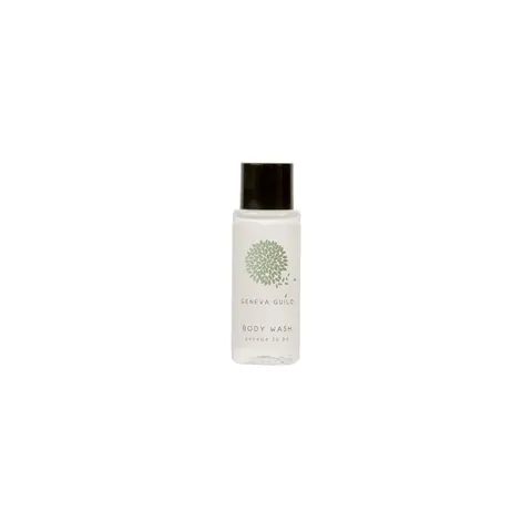 Gel de duș GFL Cosmetics Geneva, cu capac negru, 30 ml, 300 bucăți