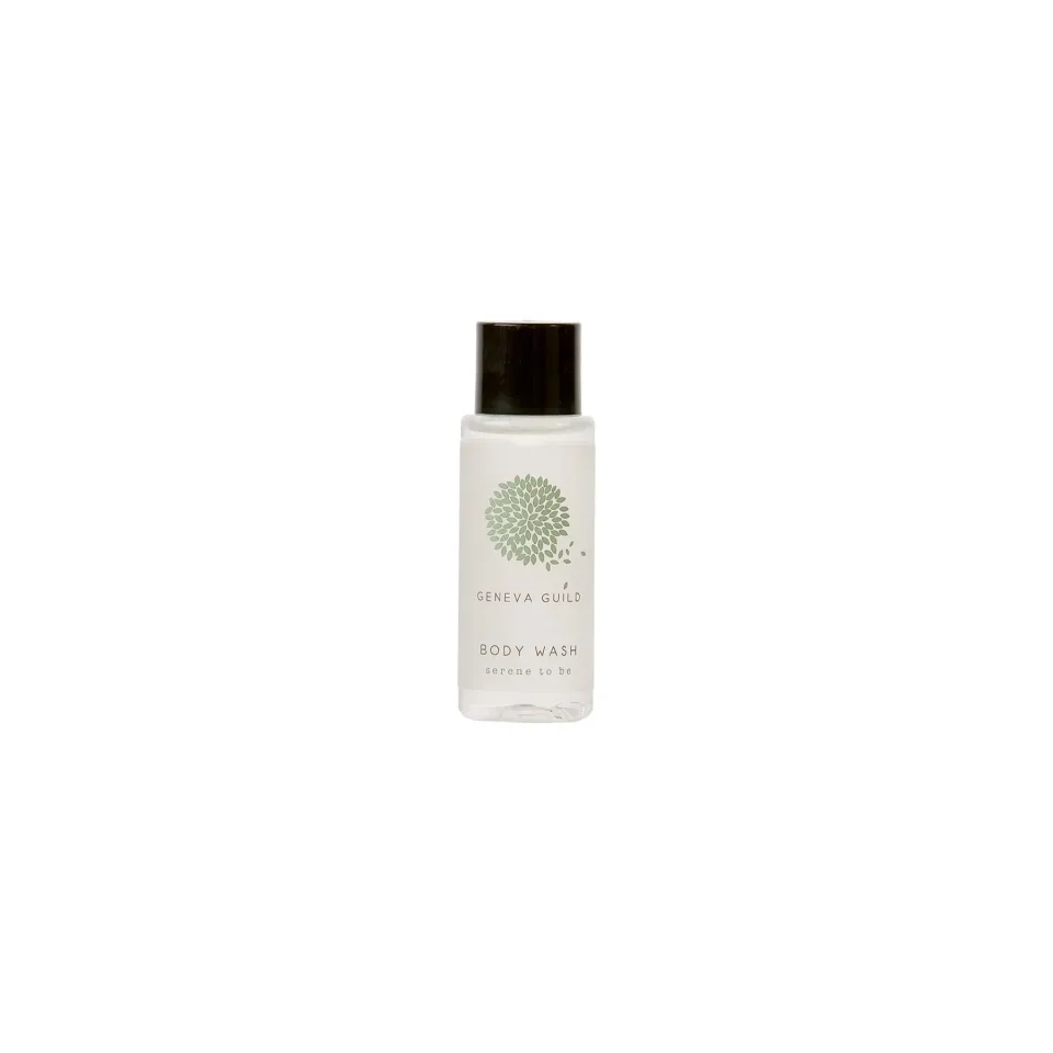 Gel de duș GFL Cosmetics Geneva, cu capac negru, 30 ml, 300 bucăți