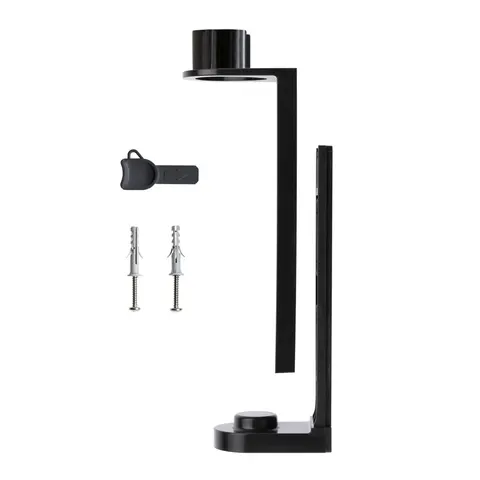 Dispenser pentru pompă GFL Cosmetics, plastic ABS, negru