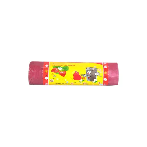 Pungi de gunoi, cu șnur și parfum, 35L, 55x60cm, 10µm, 15 buc