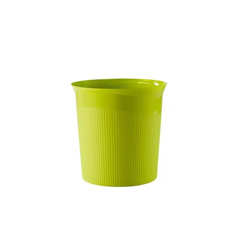 Coș de gunoi HAN Re-Loop, plastic, 13 L, verde deschis, 28.8 x 22.6 x 28.7 cm
