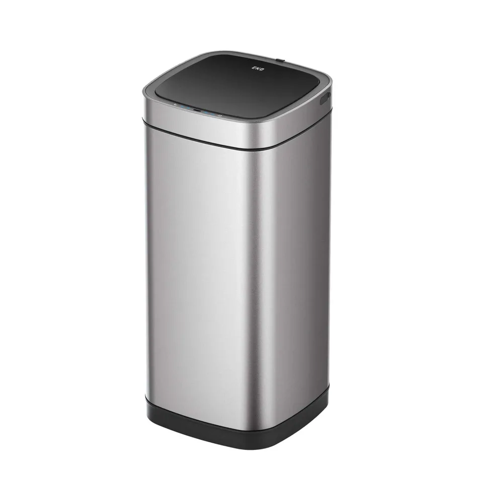 Coș de gunoi Eko Ecosmart, cu senzor, 40 L, 31 x 31 x 68 cm