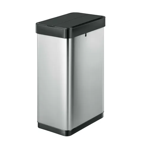 Coș de gunoi Eko Phantom X, pentru colectare separată, senzorial, 22+28 L