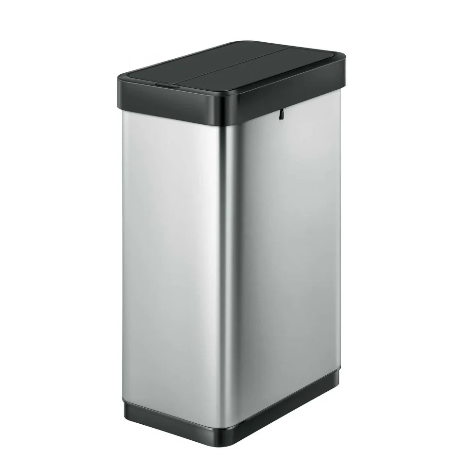 Coș de gunoi Eko Phantom X, pentru colectare separată, senzorial, 22+28 L