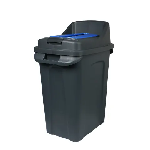 Coș de reciclare Planet, 50 L, albastru