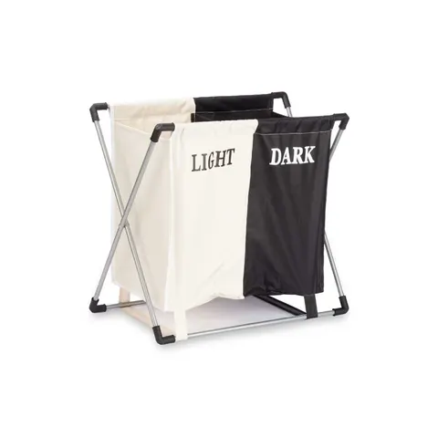 Coș de rufe Kipit, dublu