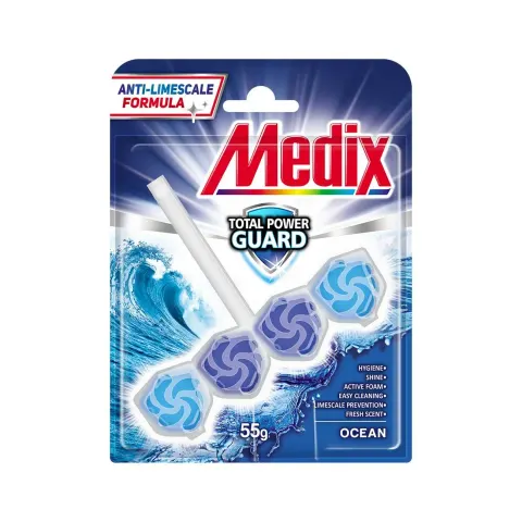 Odorizant pentru toaletă Medix WC Fresh Drops, ocean, 55 g