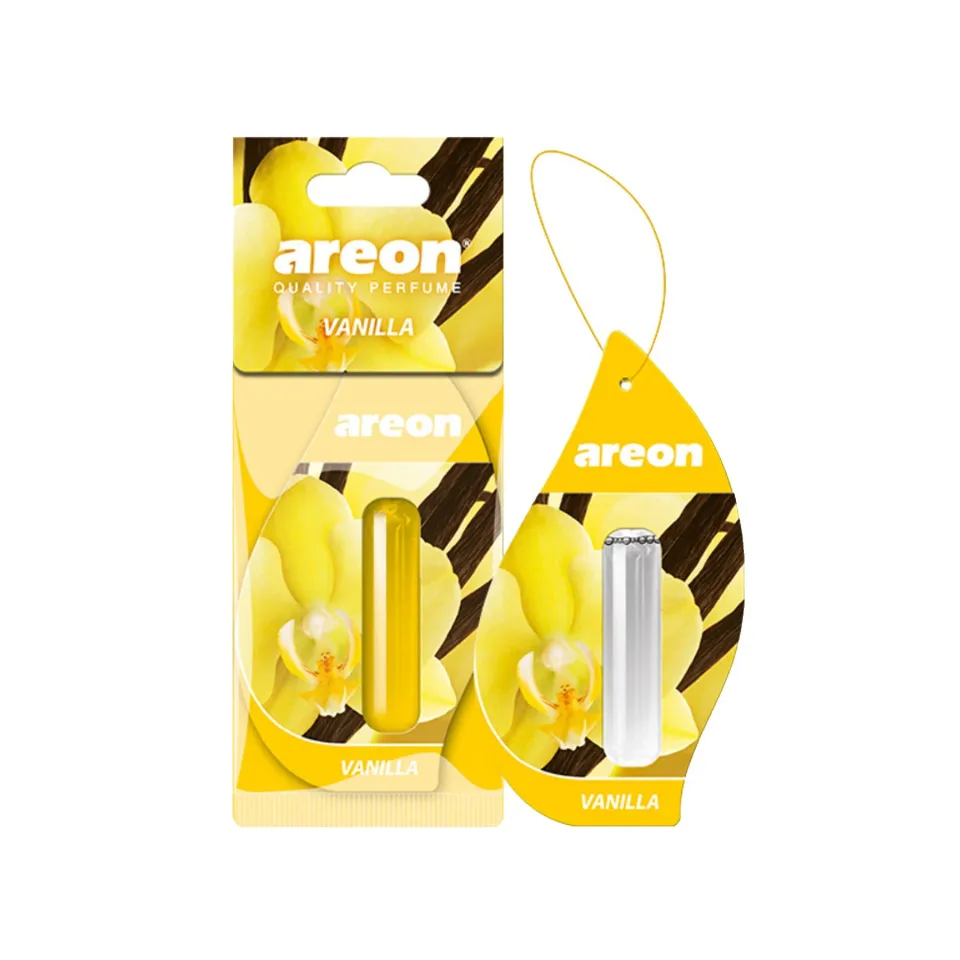 Odorizant auto Areon - Vanilie, lichid, 5 ml
