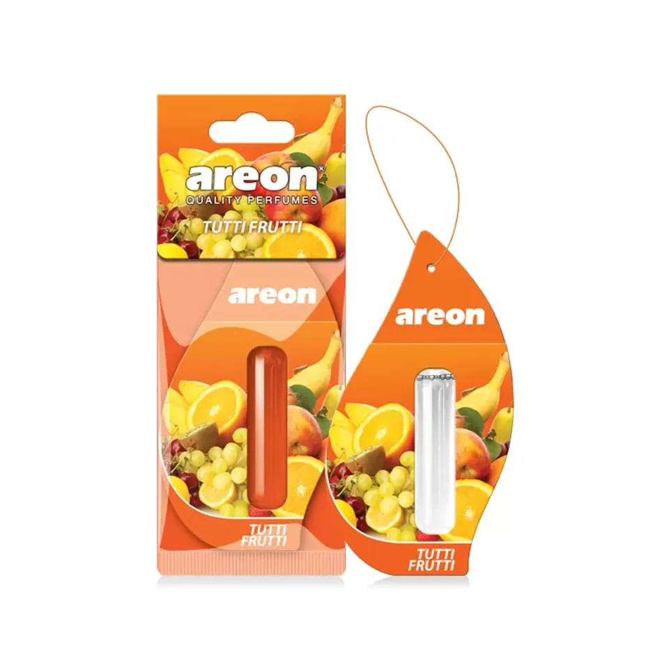 Aromaterapie pentru mașină Areon - Tuti Fruit, lichid, 5 ml