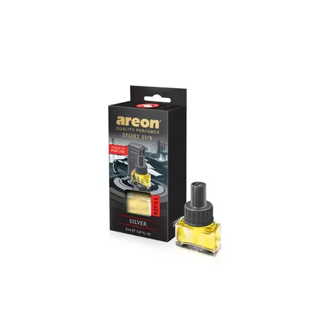 Rezervă pentru odorizant auto Areon Silver, 8 ml