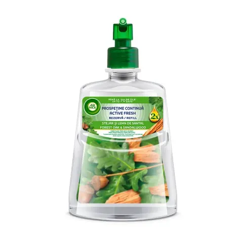 Rezervă Air Wick Freshmatic, Lemn de Santal & Vanilie, 250 ml