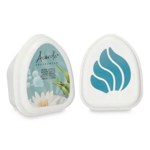 Odorizant gel Acorde, mini, Clean Linen, 50 g, 4 buc.