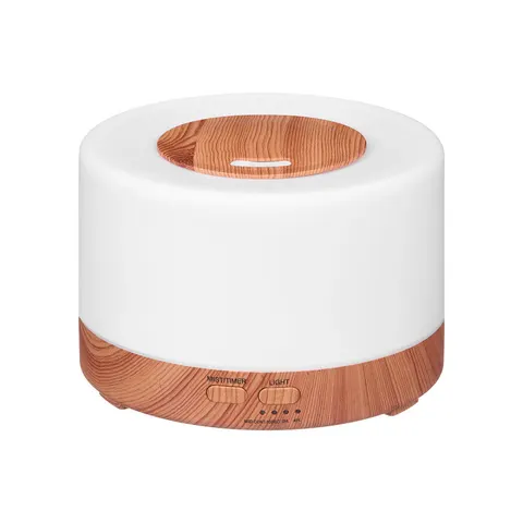 Difuzor de aromă Acorde Convex, LED, element lemn