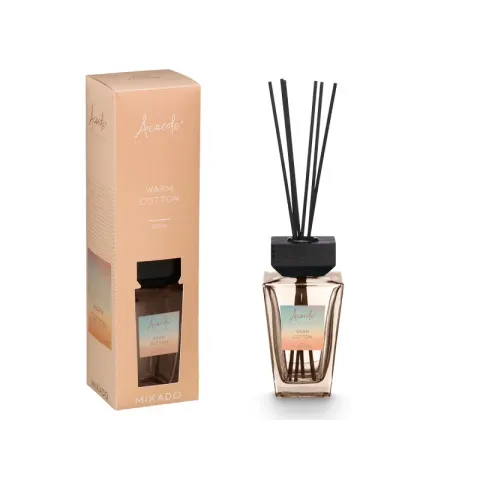 Odorizant Acorde bețișoare, Warm cotton, 200 ml