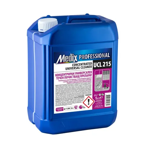 Detergent concentrat pentru curățenie Medix Professional, universal, lichid, UCL 215, 5 L