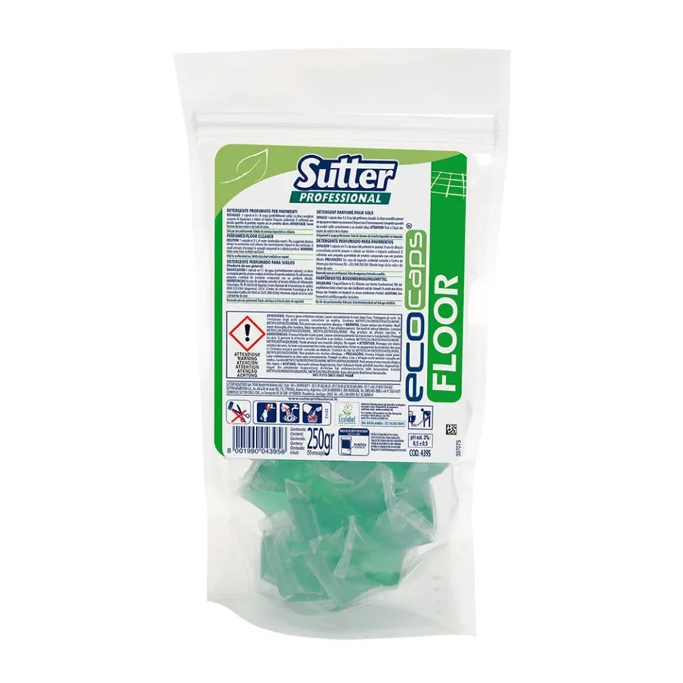 Agent de curățare pardoseli Sutter Ecocaps Floor, 50 capsule x 5 g