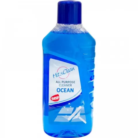 Detergent pentru podele Hit&Clean, universal, concentrat, ocean, 1L