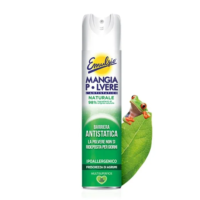 Agent pentru curățarea mobilei Emulsio Mangia Polvere, natural, 300 ml