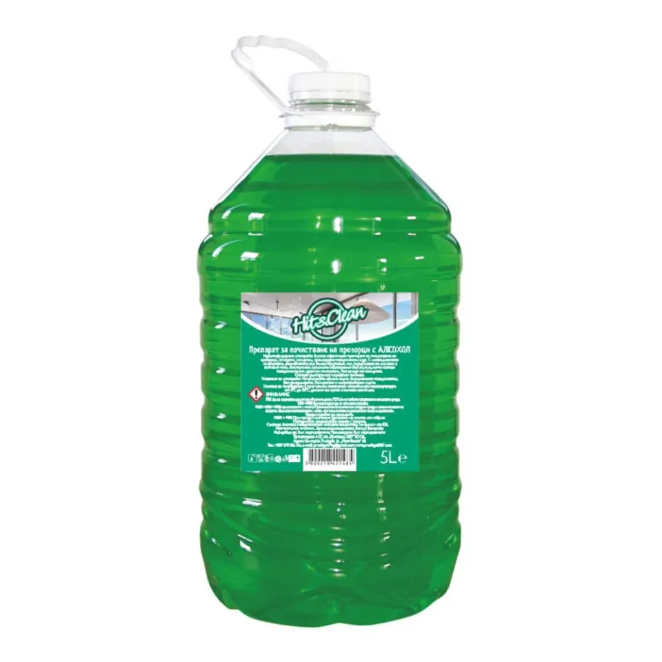 Agent de curățare geamuri Hit&Clean, 5L