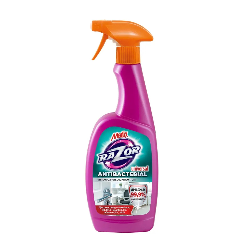 Dezinfectant Medix Razor Universal Breeze, cu pompă, 500 ml