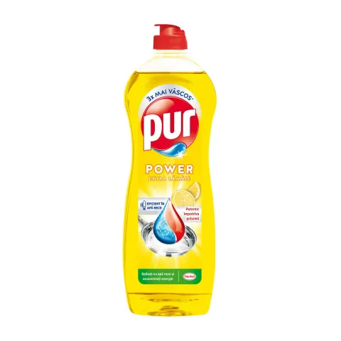 Detergent de spălat vase Pur Duo Power, lămâie, 750 ml
