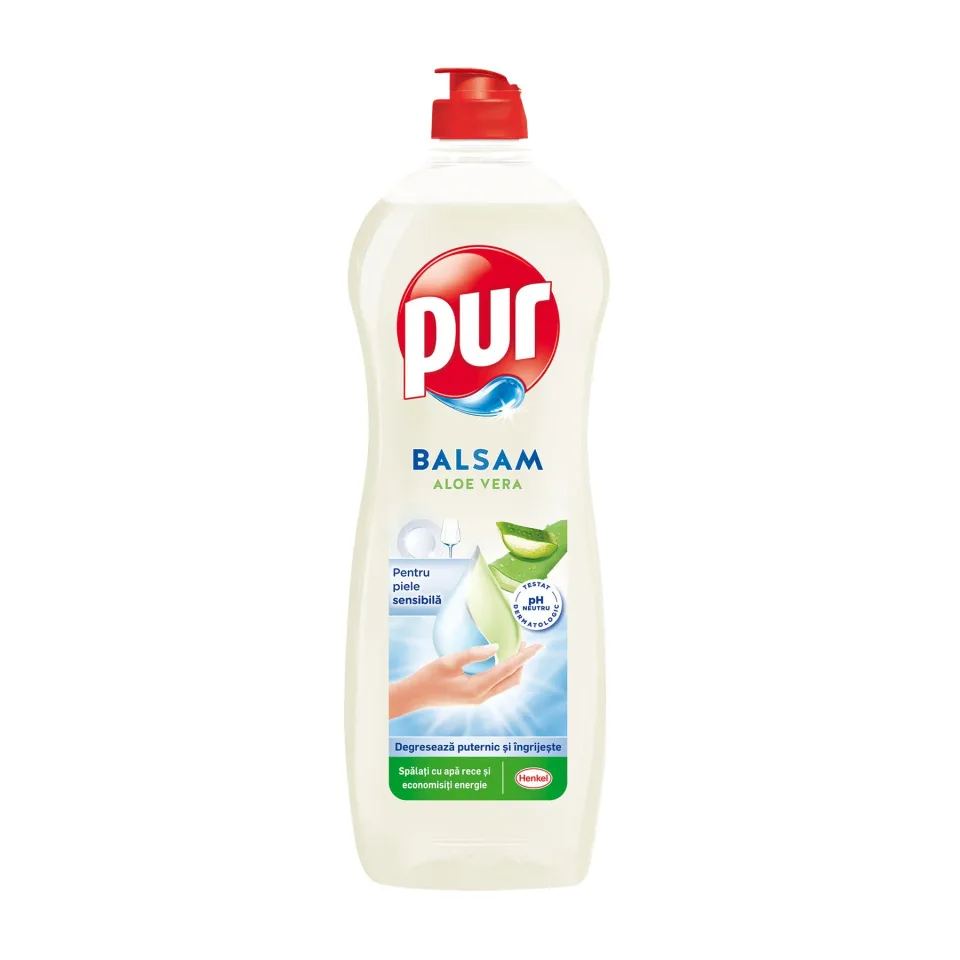 Detergent de vase Pur Duo Power, Aloe Vera, 750 ml