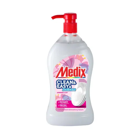 Detergent de vase Medix Clean & Easy, cu pompă, alb, 800 ml
