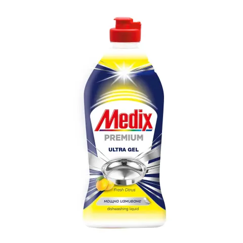 Detergent de vase Medix Premium, galben, 415 ml