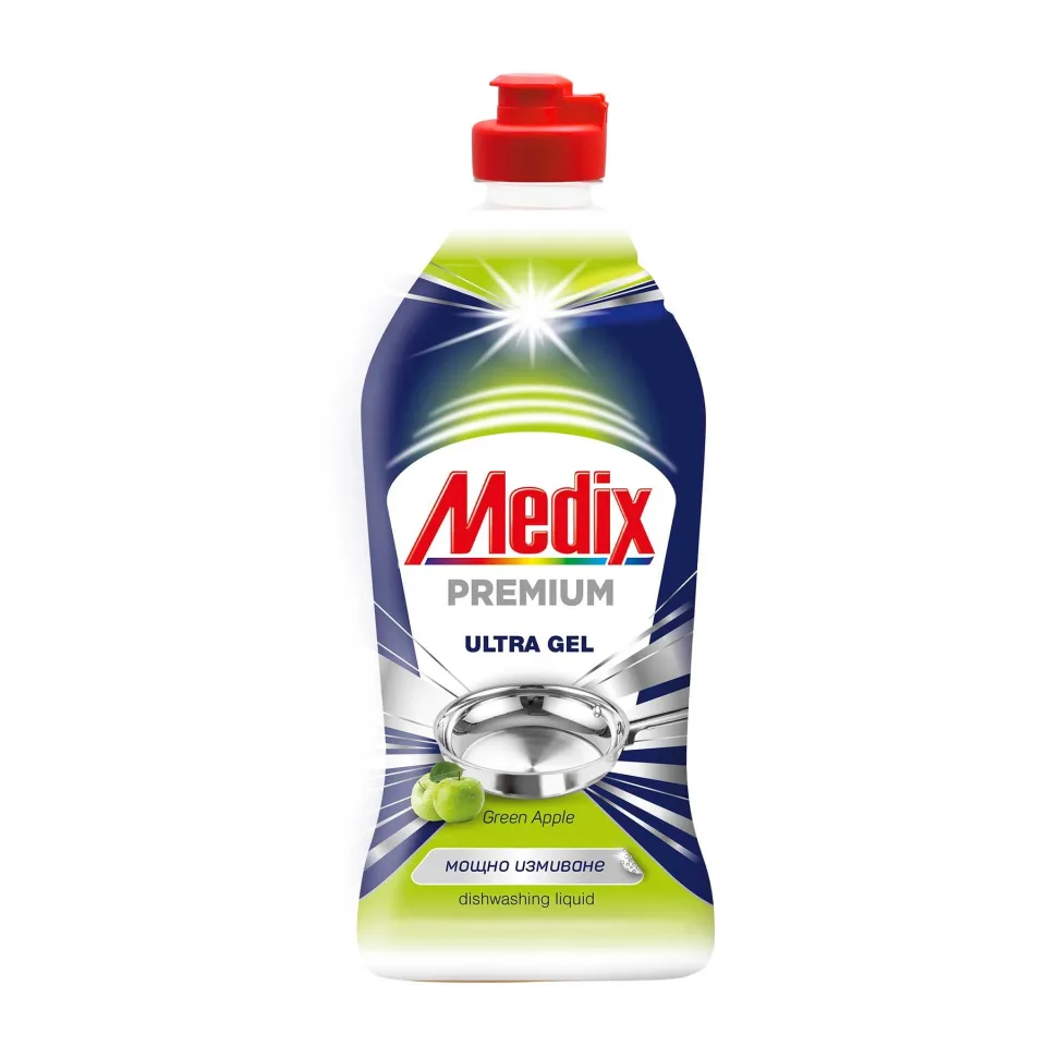 Detergent de vase Medix Premium, verde, 415 ml