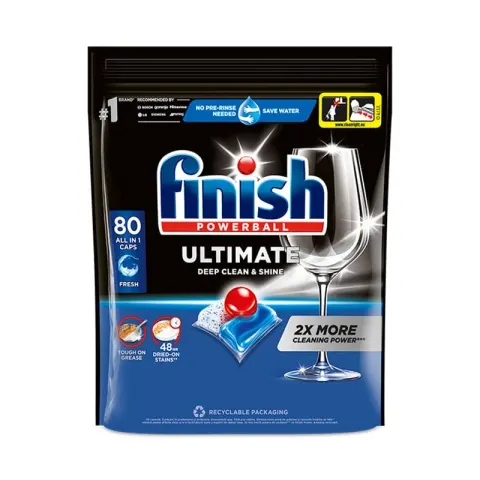 Tablete pentru mașina de spălat vase Finish Power All-in-One, 80 buc.