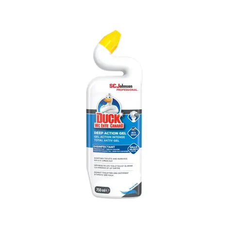 Agent de curățare pentru toaletă Duck Total Aktiv Gel Marine, 750 ml