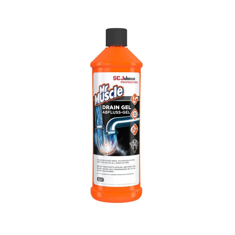Detergent pentru deblocarea conductelor Mr.Muscle, 1 L